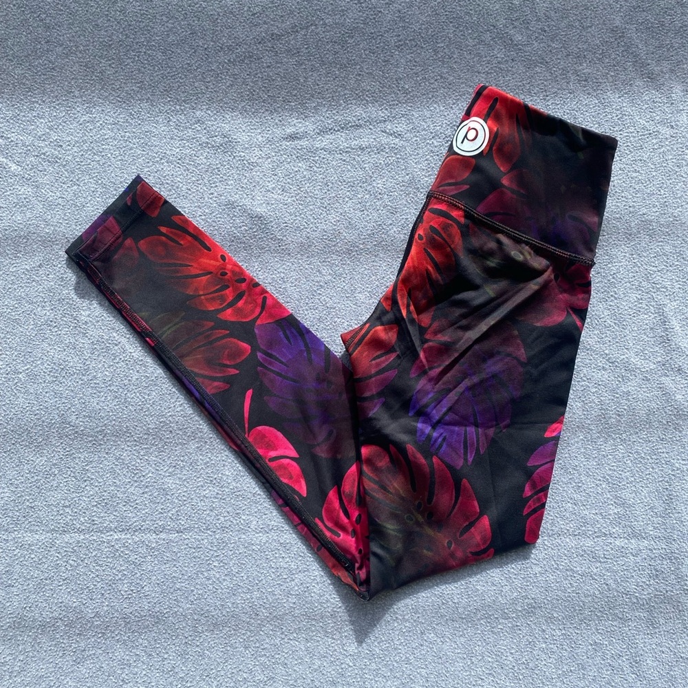 Noli x Pure Barre Palm Leggings